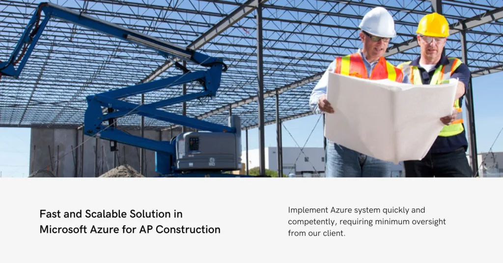 Fast and Scalable Solution in Microsoft Azure for AP Construction ...