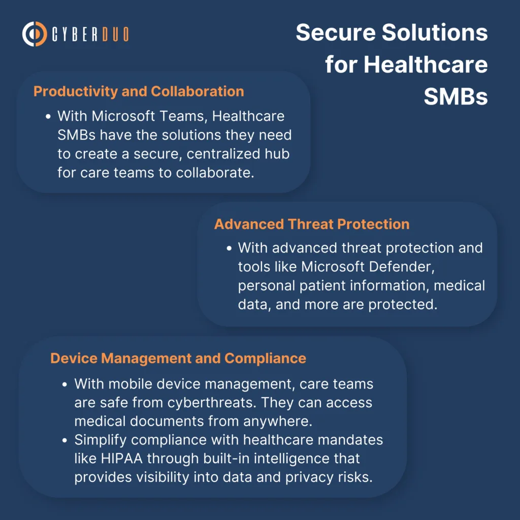 Security Simplified: Secure Solutions for Healthcare SMBs