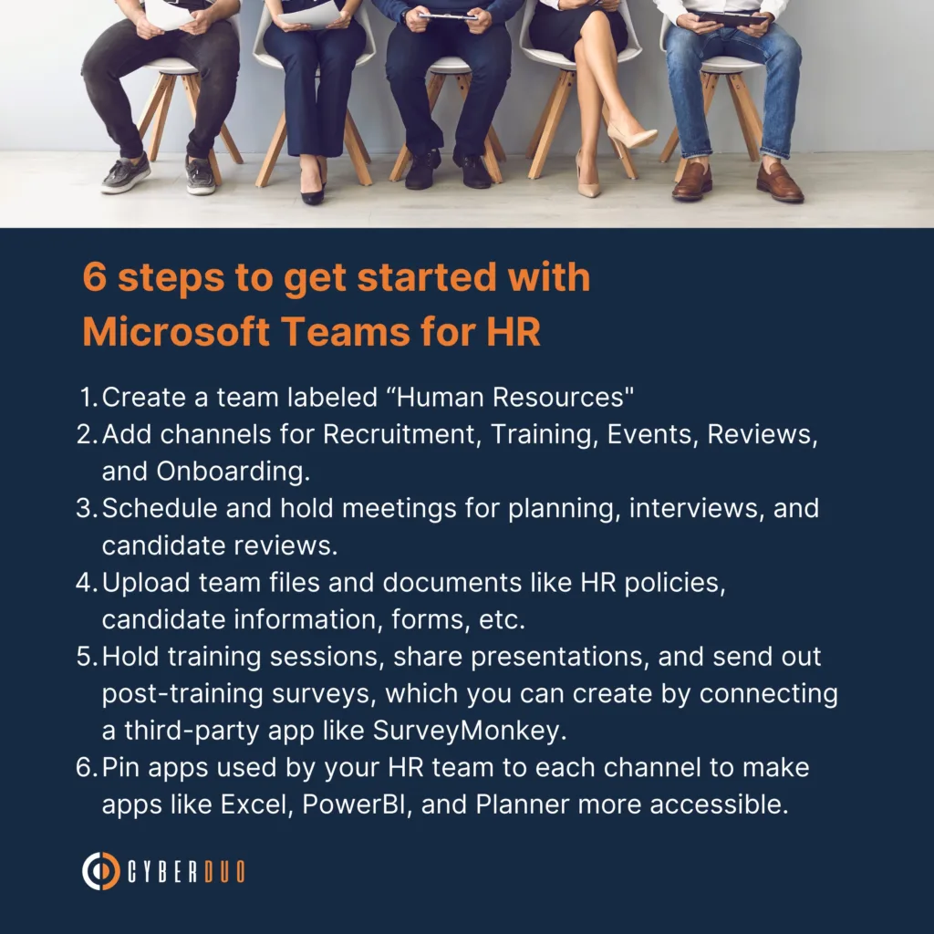 Cyber Productivity: Microsoft Teams for Human Resources