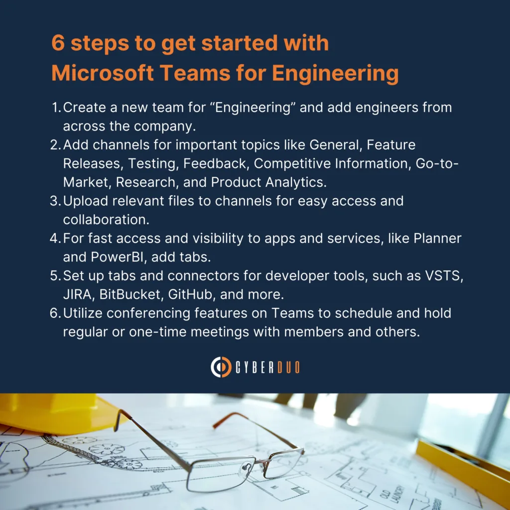 Cyber Productivity: Microsoft Teams for Engineering