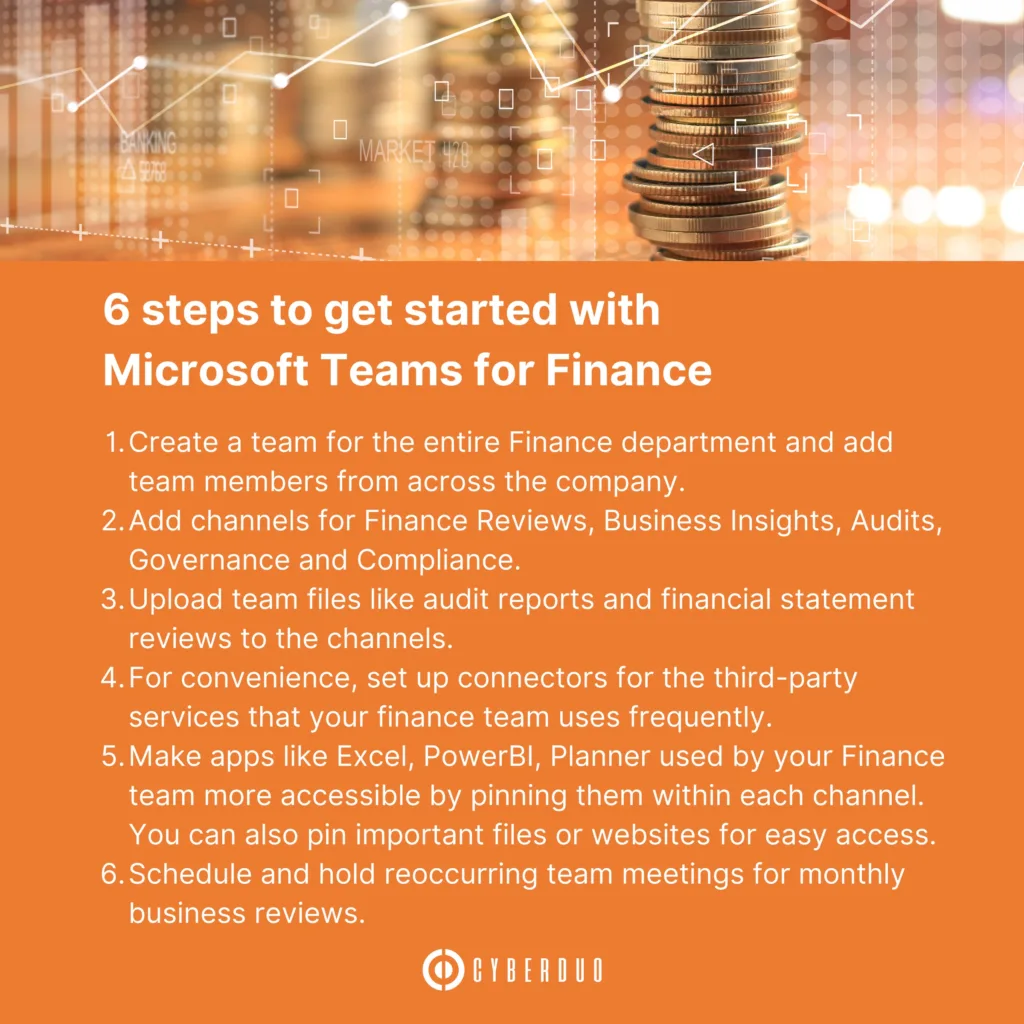 Cyber Productivity: Microsoft Teams for Finance