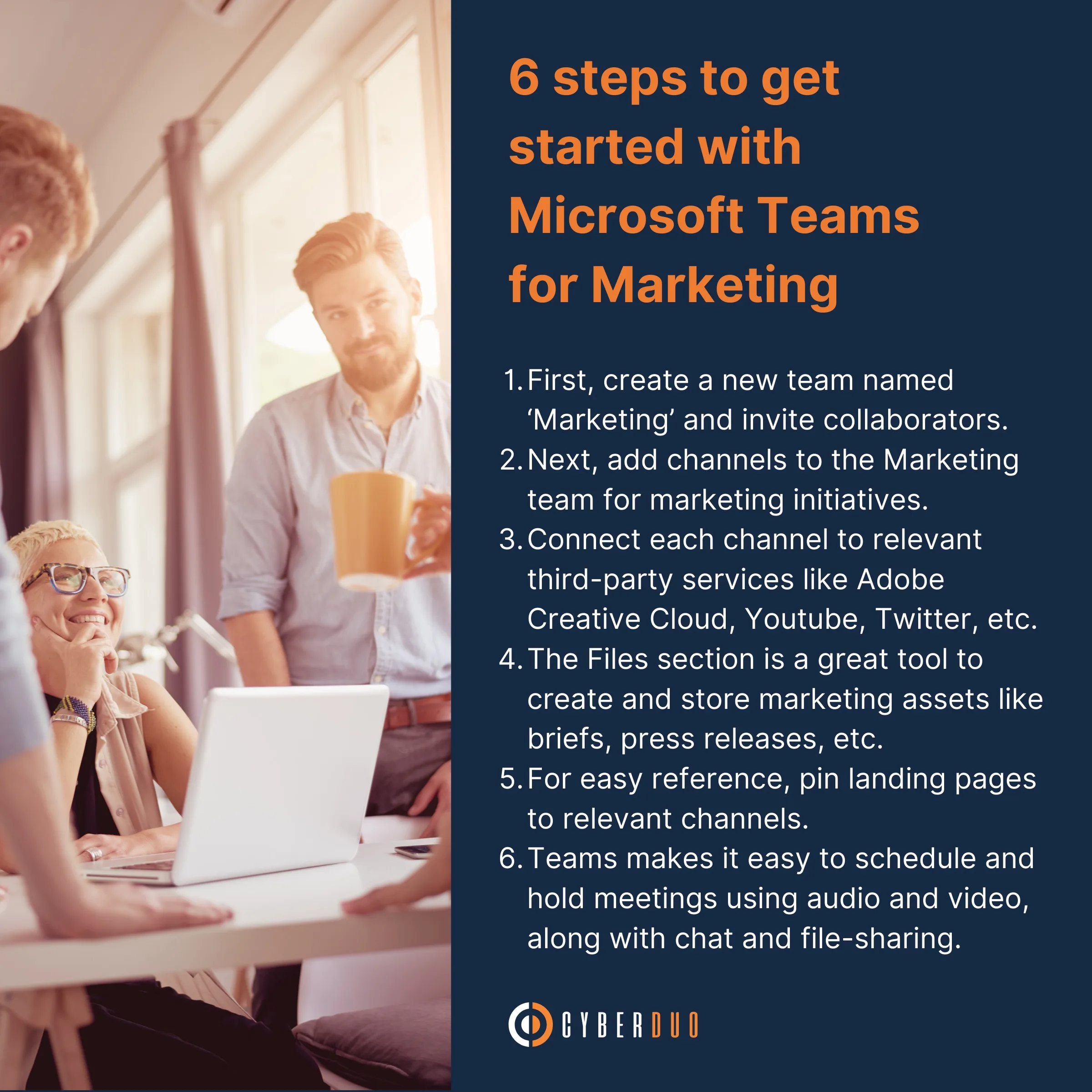 Cyber Productivity: Microsoft Teams for your Marketing Department